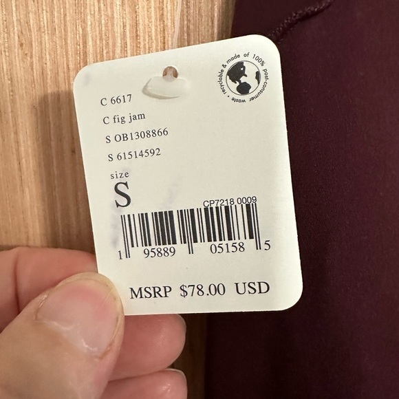 Free People Movement Hearts Aflutter Fig Jam Leggings, Size Small (v) - Picture 7 of 11